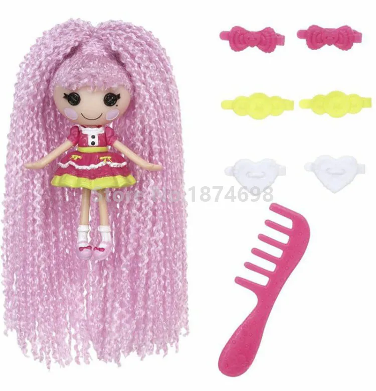 Новинка, мини-Lalaloopsy, крутые волосы, кукла, модная фигурка, игрушка 8 см, детские игрушки, куклы для девочек, детские рождественские подарки