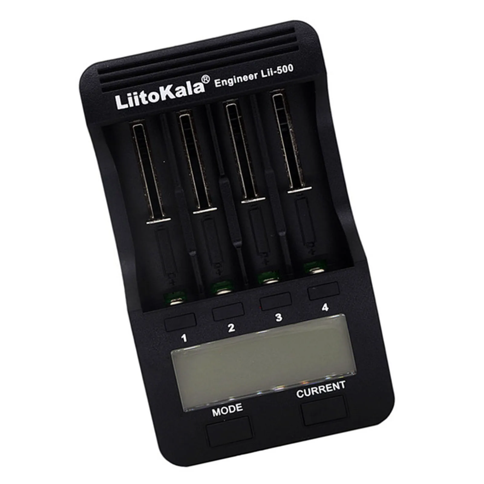 

Умное зарядное устройство 4 отсека, подходит для интеллектуального 14500 NiMH с ЖК-дисплеем