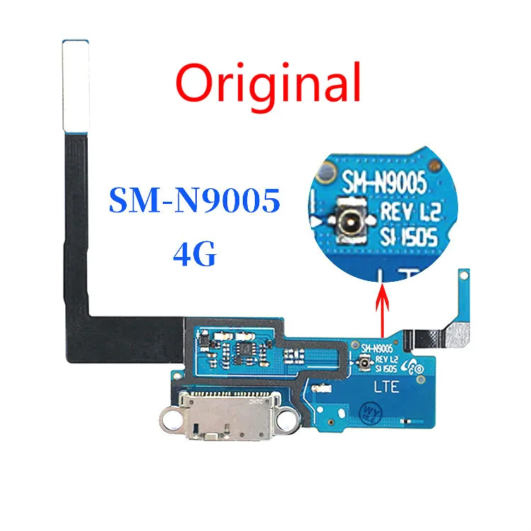 Оригинальный Для Samsung Galaxy Note 3 N900 N9005 USB зарядный порт гибкий кабель Зарядное