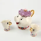 Красивый и чудовище, чайный горшок с позолоченным покрытием, японский вариант, чайный горшок, Женская чашка Archie, стандартный горшок