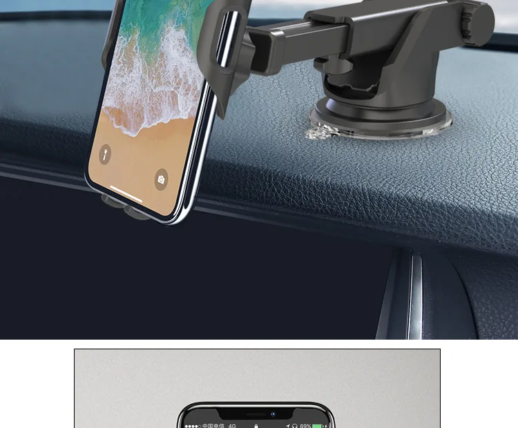 New Hot Patented Suction Cup Viscous Suction Base Car Dashboard for GPS Navigation Car Mounted Phone Rack