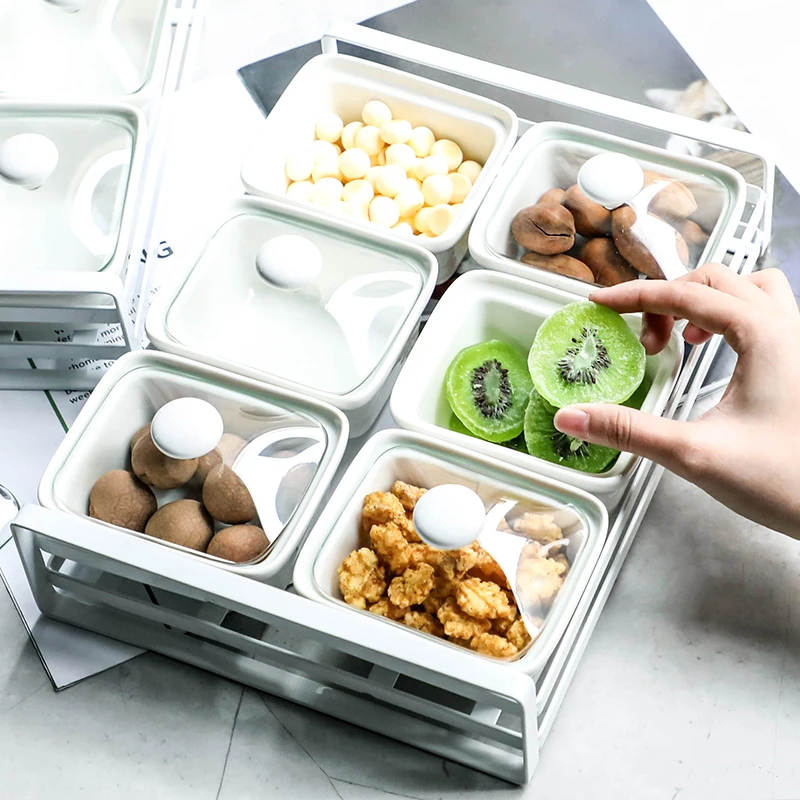 Фруктовая тарелка для закуски в скандинавском стиле креативный современный