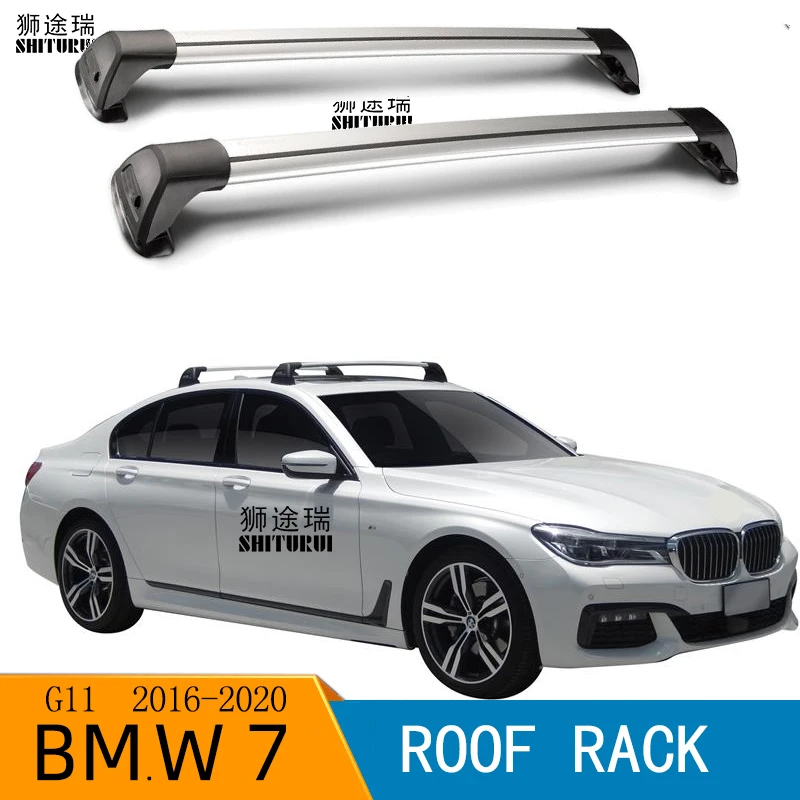 2 шт. для BMW серий 7 G11 4 Двери Седан 2015 2020 (фиксированная точка) багажник на крышу