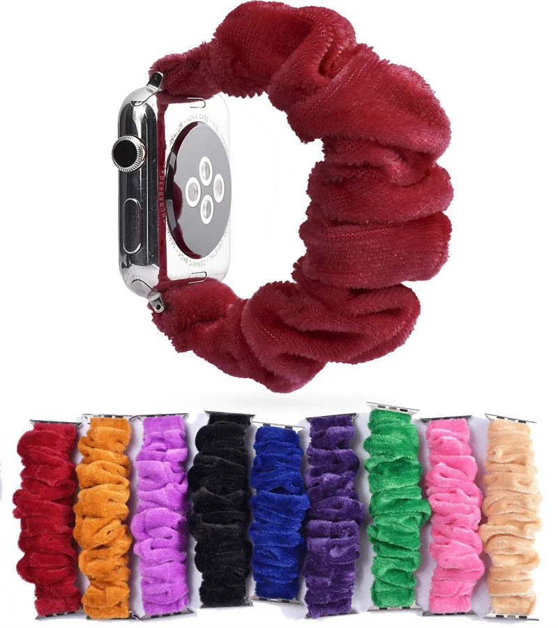 Ремешок эластичный для Apple Watch Series 5 4 3 2 40 мм 38 42 44 мм|Ремешки часов| |