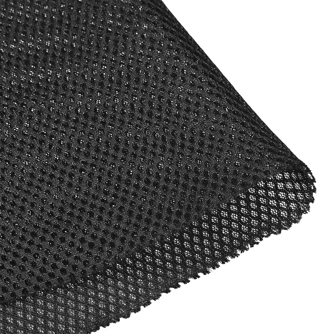uxcell Speaker Grill Cloth 1x1.45 Meters 39x57 Inch Polyester Fiber Dustproof Stereo Mesh Fabric for Repair DIY Black | Обустройство