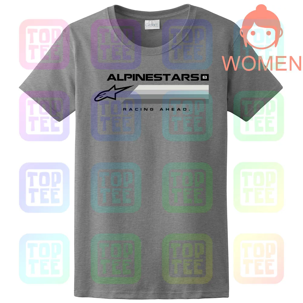 WOMEN-GRAY Alpine Star футболка с коротким рукавом для взрослых, черная, все размеры - Цвет: WOMEN-GRAY