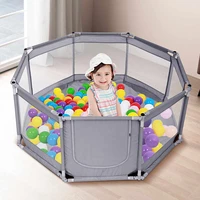 160cm kids playpen for children dry ball pool baby safety fence barriers babys playground ball park for 0 3 years