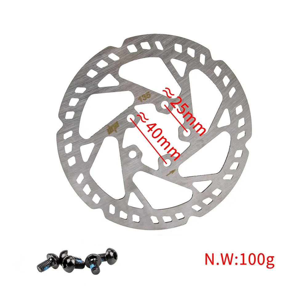 

Гидравлический дисковый тормоз 135 мм с винтами для электрического скутера Xiao * mi M365 Pro/pro2, прочные аксессуары из нержавеющей стали для скутер...