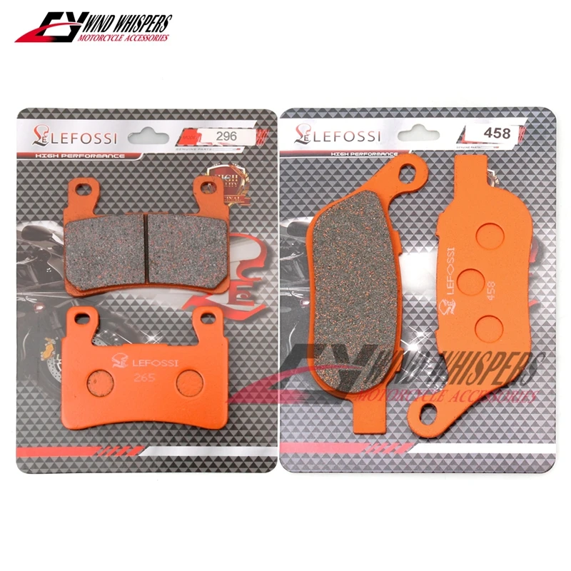 Передние и задние тормозные колодки для Harley FLS Softail Slim FXSB Fat boy LO Heritage Classic 2015-2017 Fatboy S