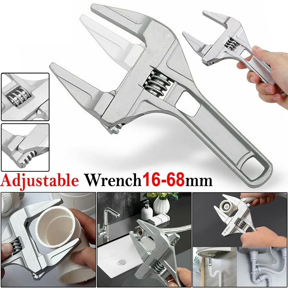 

Installing Adjustable Spanner Short handle Aluminium Alloy Plumber Tool