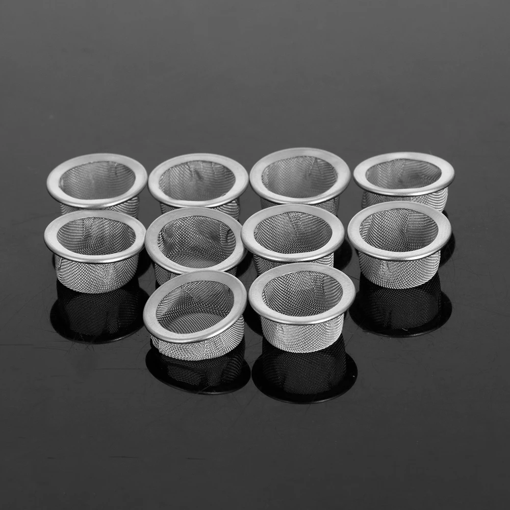 10 шт. фильтр для курительной трубки из нержавеющей стали|Трубки и аксессуары