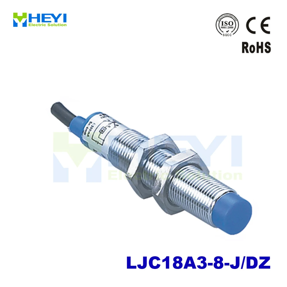 

AC 2-wire NC M18 capacitive proximity sensor LJ18A3-8-J/DZ 90-250V 300-400mA metal sensor
