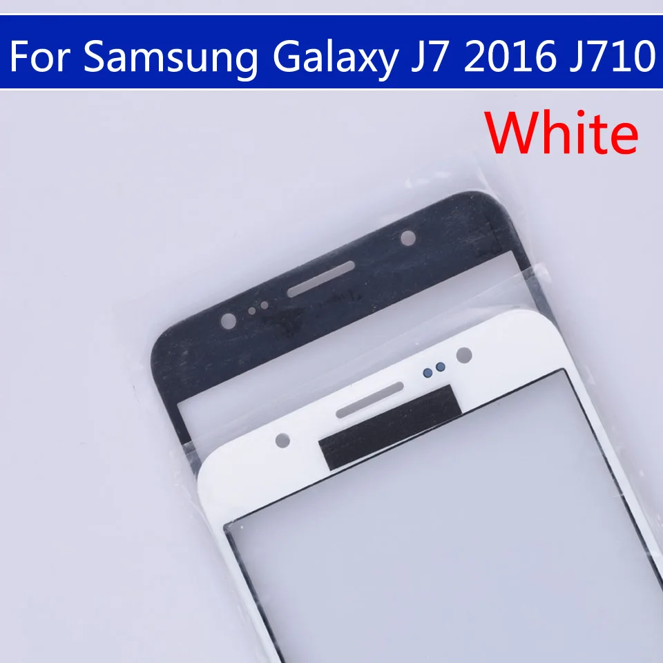J710 для Samsung Galaxy J7 2016 J710F J710FN J710M J710MN J710H сенсорный экран внешнее стекло ЖК-дисплей