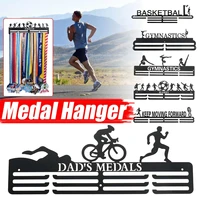 18 types black inspirational black medal hanger stainless steel medal holder sport medal display rack