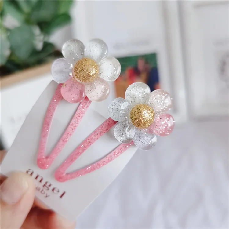 2 шт. детские заколки для волос с радужными ракушками|Аксессуары девочек| |