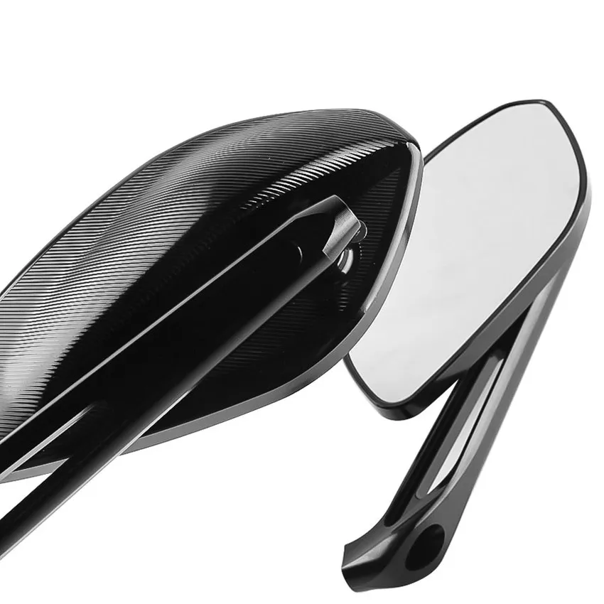 

CNC Rear View Mirrors For Ducati Monster 600 696 796 / 899 1299 Panigale / Hypermotard 1100 Black