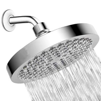 yooap new pressurized nozzle shower head high pressure rainfall chrome bath shower head high quality water saving spray nozzle