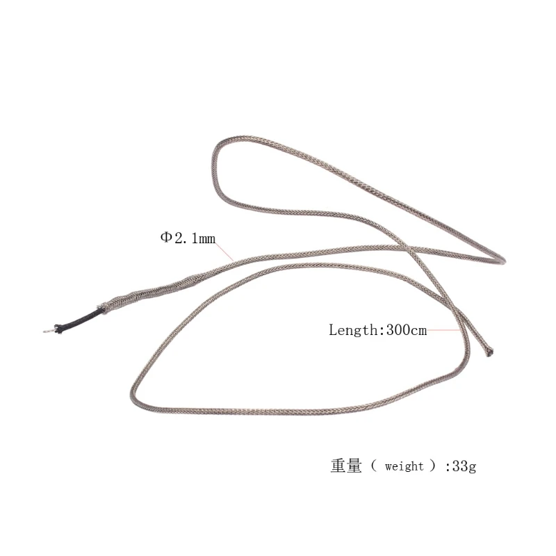 1x одиночный проводник провода воск Плетеный Защитная ткань гитарный