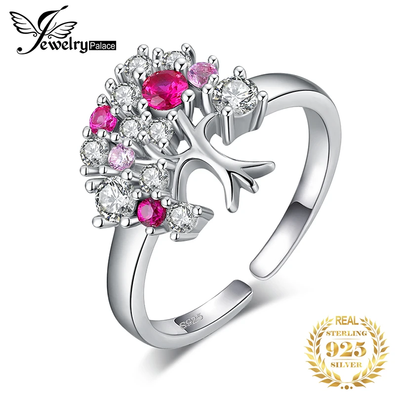 JewelryPalace с камнем соответствующий месяцу рождения июлю создан красный рубин