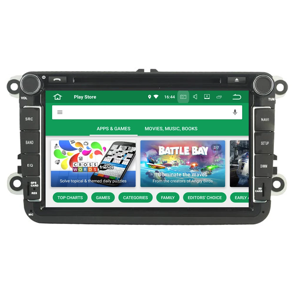 Автоаксессуары для VolksWagen VW Caddy 2004-2013 Android 10 радио DVD GPS навигатор медиа Bluetooth