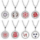 Ожерелье с диффузором для эфирных масел, из нержавеющей стали