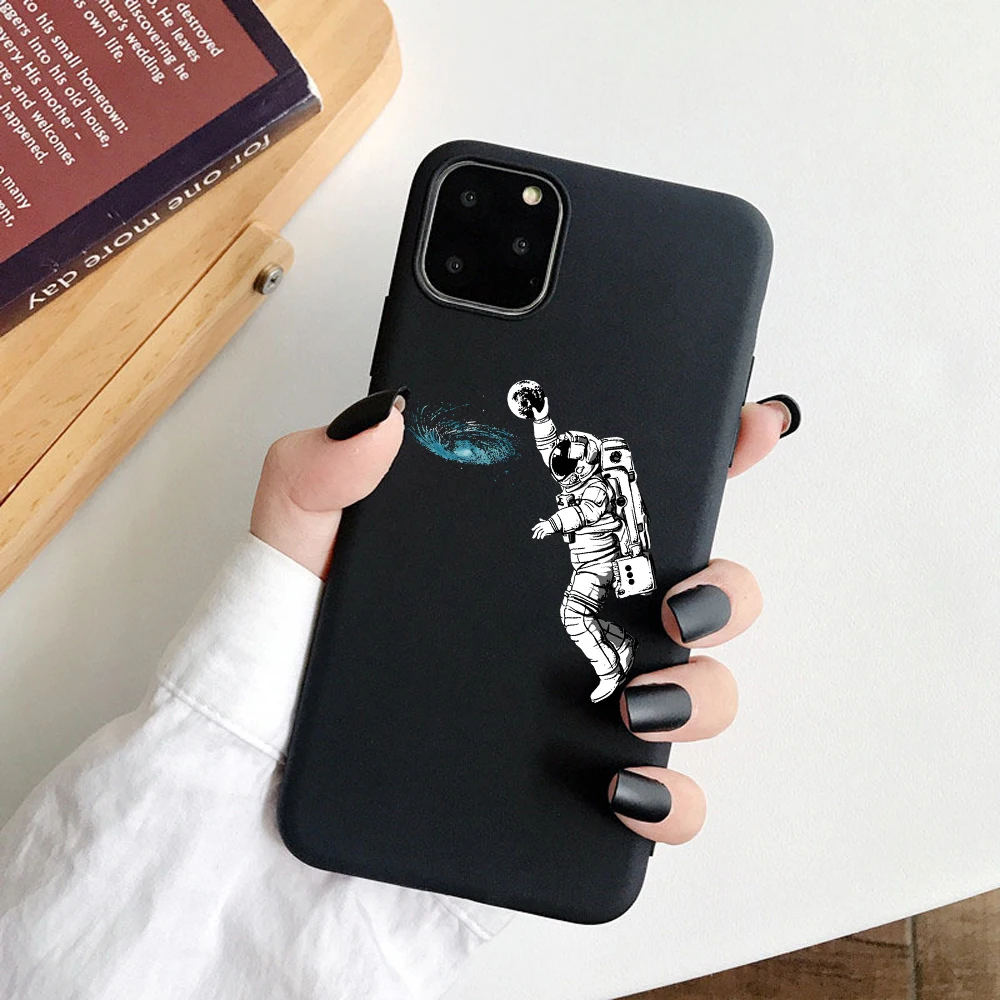 06 Чехол для телефона для iPhone 6, 6s, 7, 8 Plus, X, 5, 5S, SE, чехол с милой собачкой хаски, Рождественский Мягкий ТПУ черный чехол для iPhone 8, XR, XS, 11Pro Max - Цвет: 06