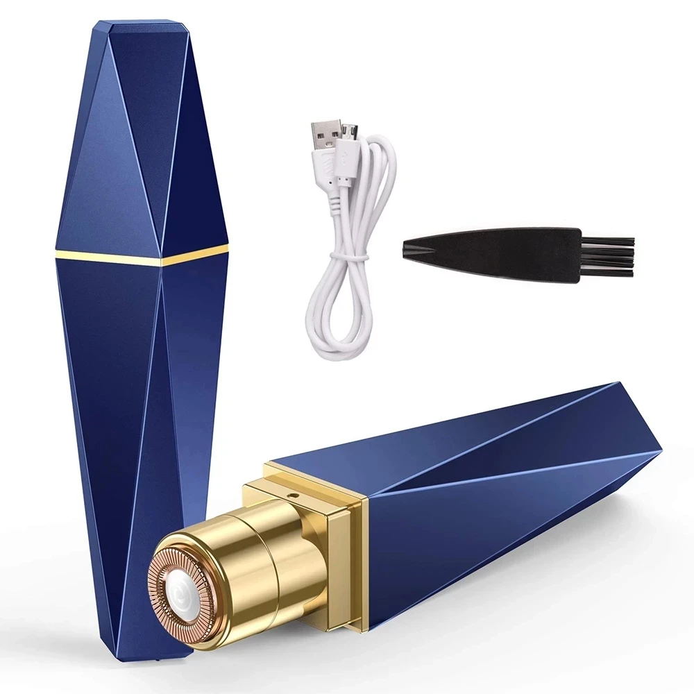 

Мини-депилятор с зарядкой от USB, многофункциональная Женская перезаряжаемая помада, мини-устройство для безболезненного удаления волос на ...