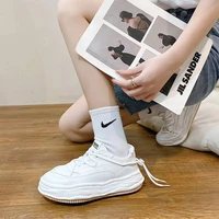 fashion 2021 women sneakers casual breathable platform shoes casual lace up vulcanized female shoes high quality chunky sneakers