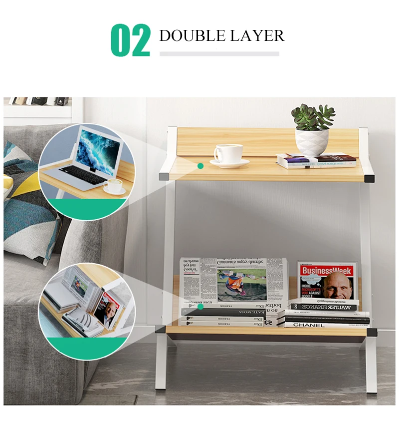 Small Table Coffee Table Ins Bedside Table Simple Modern Creative Corner Sofa Edge Shelf Magazine Holder