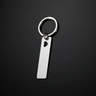 10 шт., цепочка для ключей из нержавеющей стали