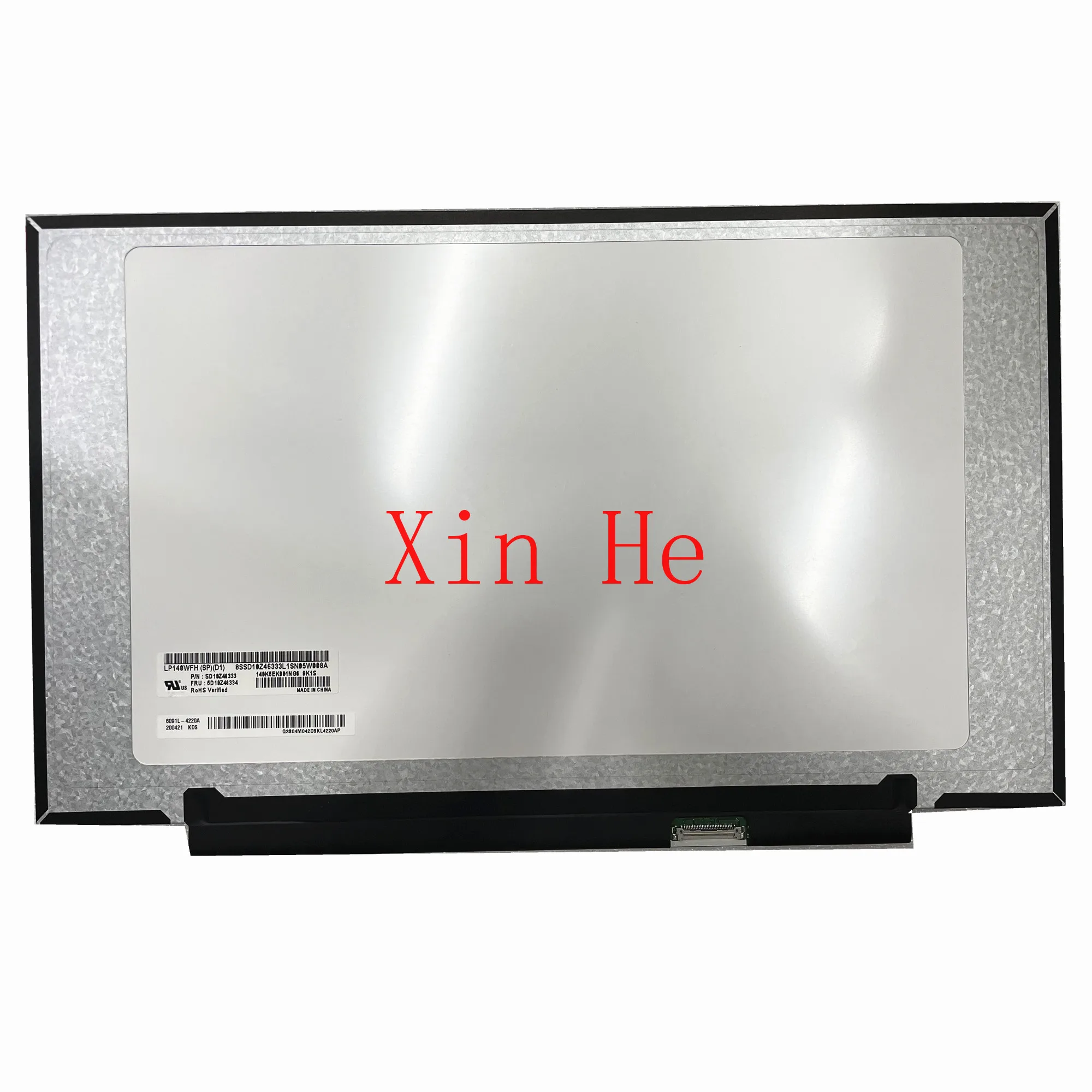 

LP140WFH-SPD1 fit LP140WFH-SPD3 NV140FHM-N48 B140HAN04.1 N140HCA-EAC LP140WF7-SPB1 14.0" FHD IPS Laptop LCD Screen EDP 30 Pins