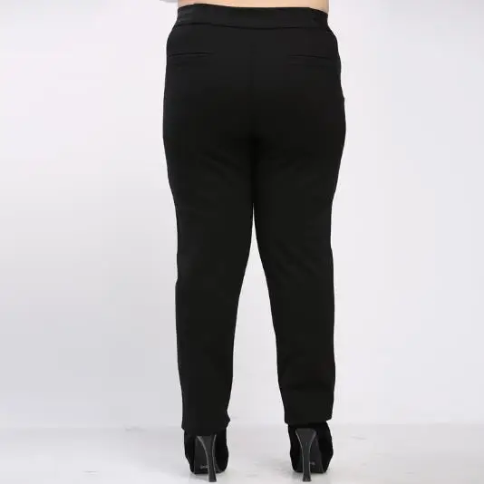 Капри Для женщин блузка 2020 элегантные Высокая талия эластичные длинные брюки
