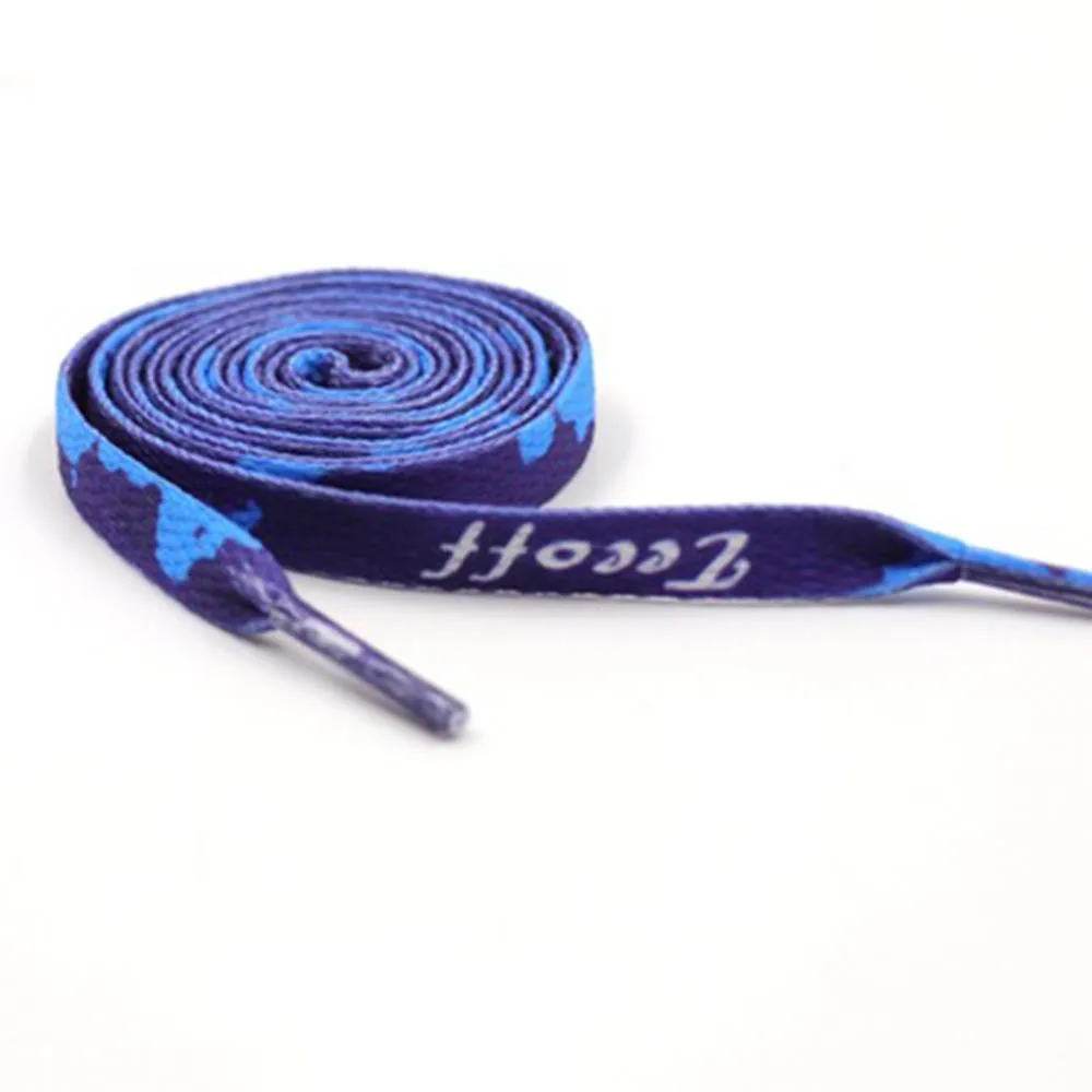 1 пара Новые с классическим леопардовым принтом шнурков модные плоские шнурки