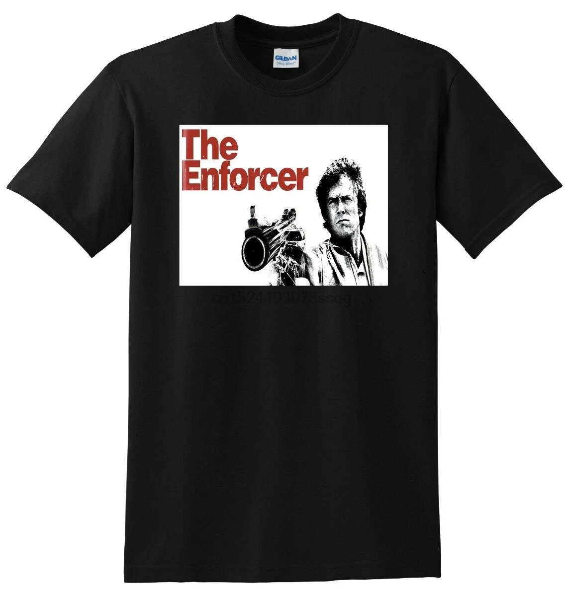 Новинка ENFORCER футболка clint eastwood маленький средний большой или размер XL для