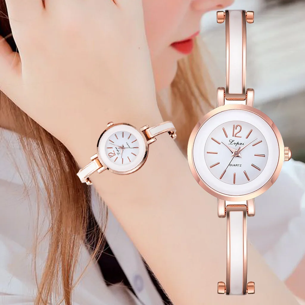 

Simplicity Fashion Casual Quartz Watch Female Clock Women Bracelet Watches Luxury Rose Gold Wristwatches Ladies