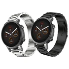 Тонкий светильник ремешок с титановым покрытием для смарт-часов Ticwatch E3, металлический ремешок для часов из нержавеющей стали, Сменные аксессуары