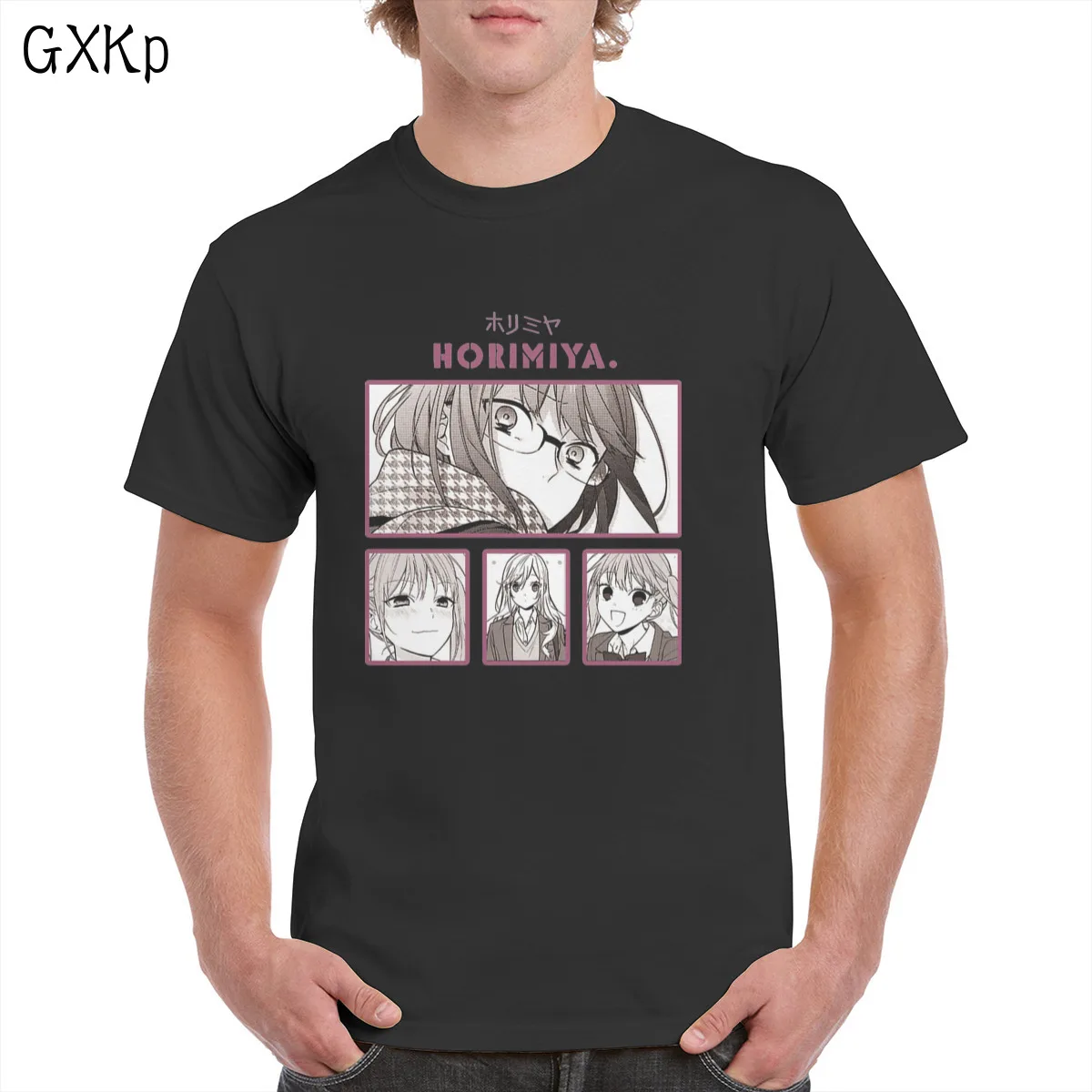 

Funny Casual Horimiya DAYDREAMS t shirt Unisex Harajuku Horimiya Tops Cartoon Anime graphics 100% Cotton T-shirt Female/Man