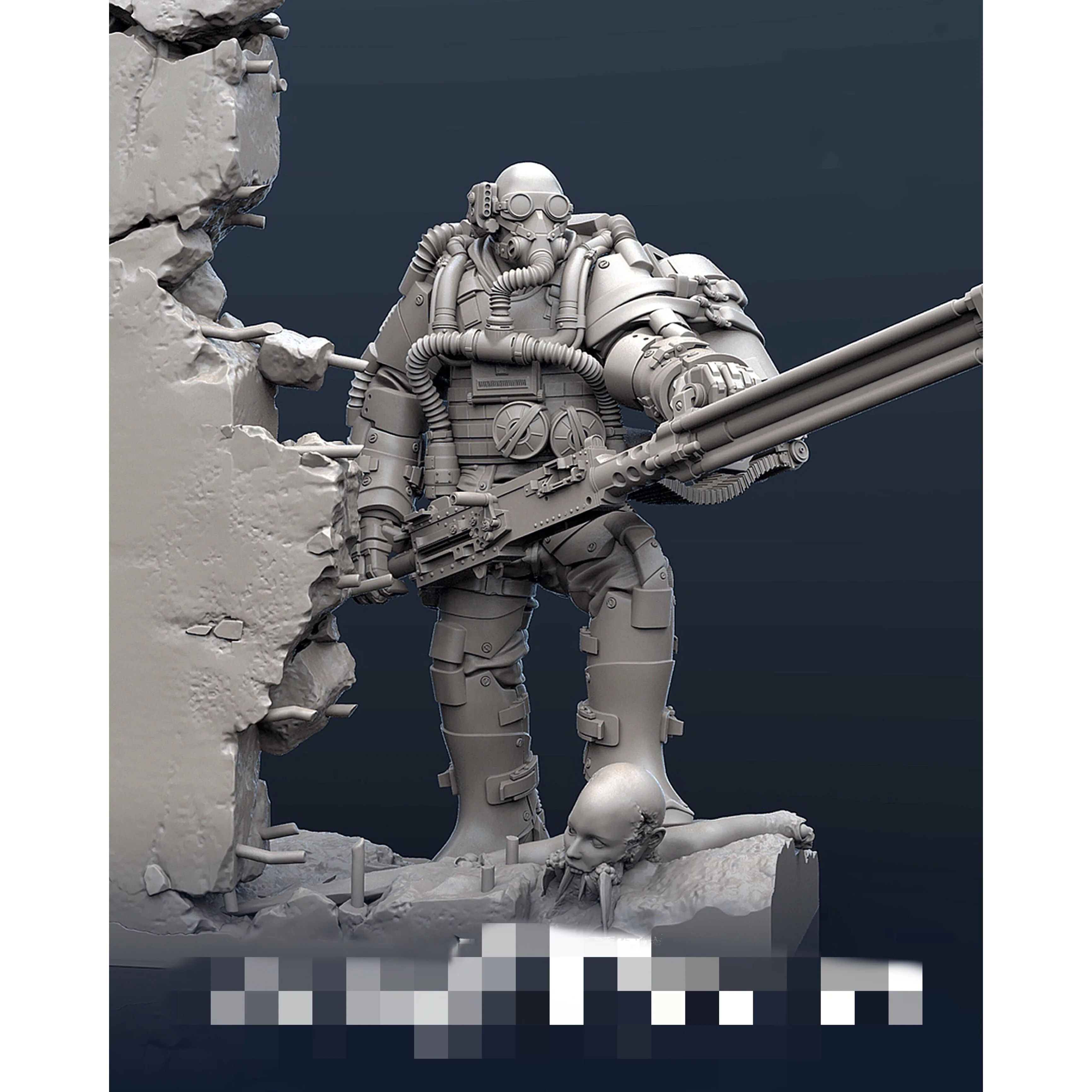 

1/35 Resin Model Figure GK , With Scenes , Unassembled and unpainted kit