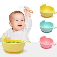 baby feeding plate learning dishes suction bowl high quality assist toddler baby food dinnerware for kids eating training fda