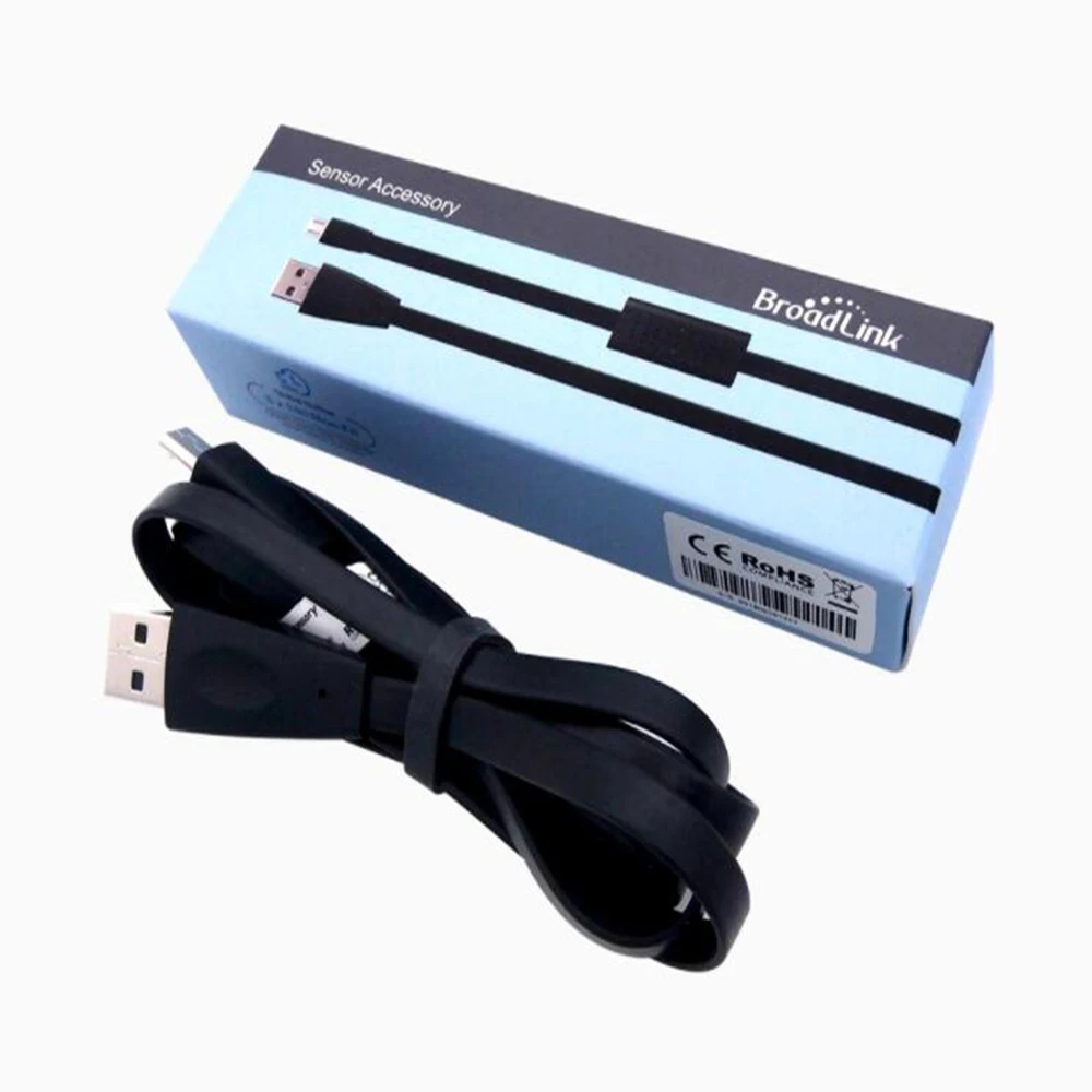 Датчик температуры и влажности Broadlink HTS2 работающий с RM4 PRO Mini через приложение