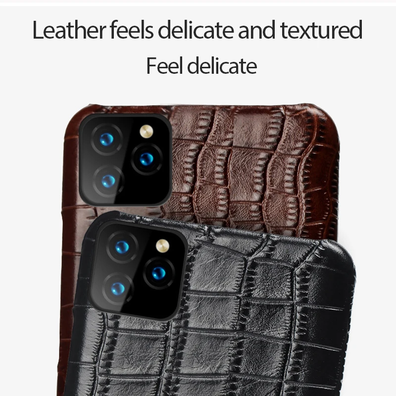 Роскошная крокодиловая задняя крышка чехол для телефона iPhone 11 X Xs Xr Pro Max 6 6s 7 8 6P 7P 8P