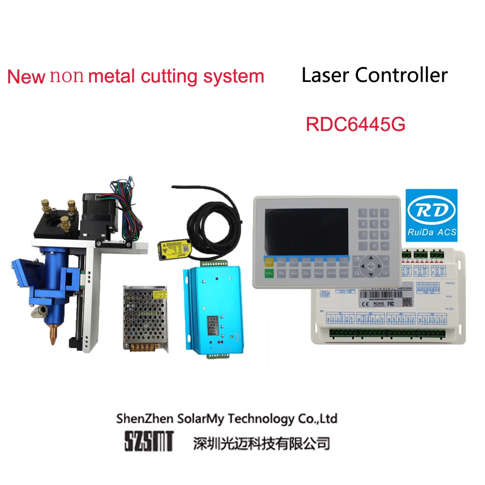 News Control Card Non-Metal Auto Focus Whole Set Laser Cutting System RDC6445G/S For Co2 Engraving & cutting machine