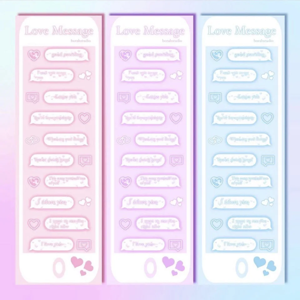 Милые наклейки в стиле инстаграм виде диалогового окна творческий руководство