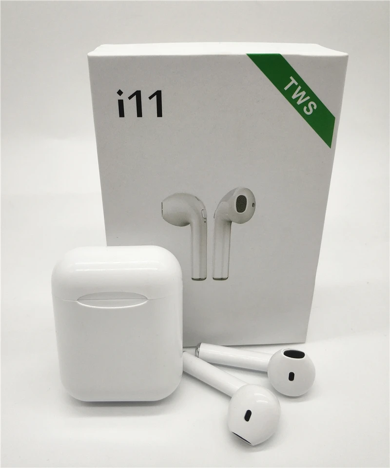 I11 TWS Bluetooth 5 0 беспроводные наушники мини i7s с микрофоном для iPhone 11X8 samsung S10 S9 Xiaomi huawei