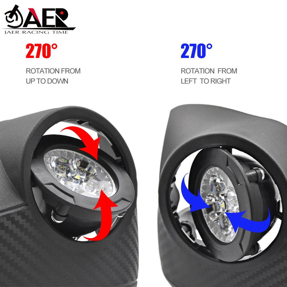 Big Handguards Hand Guard with LED Light for Honda Kawasaki Yamaha ATV Motocross Pit Dirt Bike Off road Enduro Racing | Автомобили и