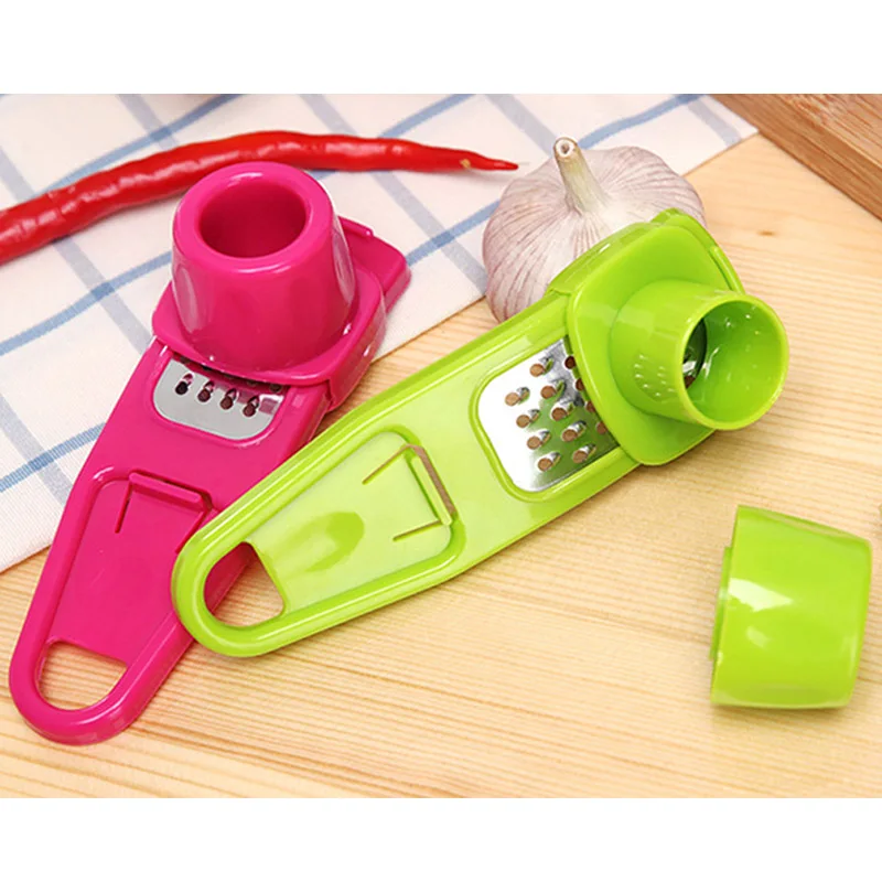 

Hot Candy Color Kitchen Accessories Plastic Ginger Garlic Grinding Tool Magic Silicone Peeler Slicer Cutter Grater Planer