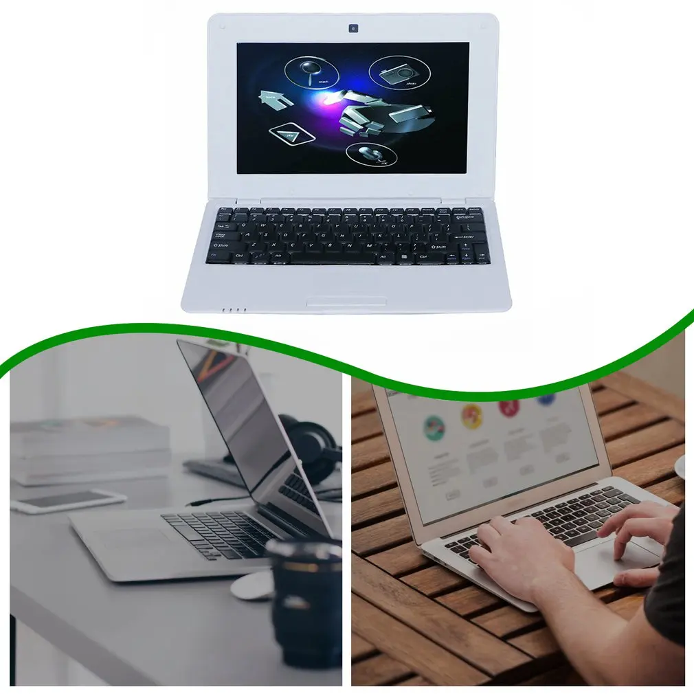 

10 Inch Android 5.1 Actions Quad-core S500 Laptop Android Netbook Computer 1+8G Portable Notebook Laptop