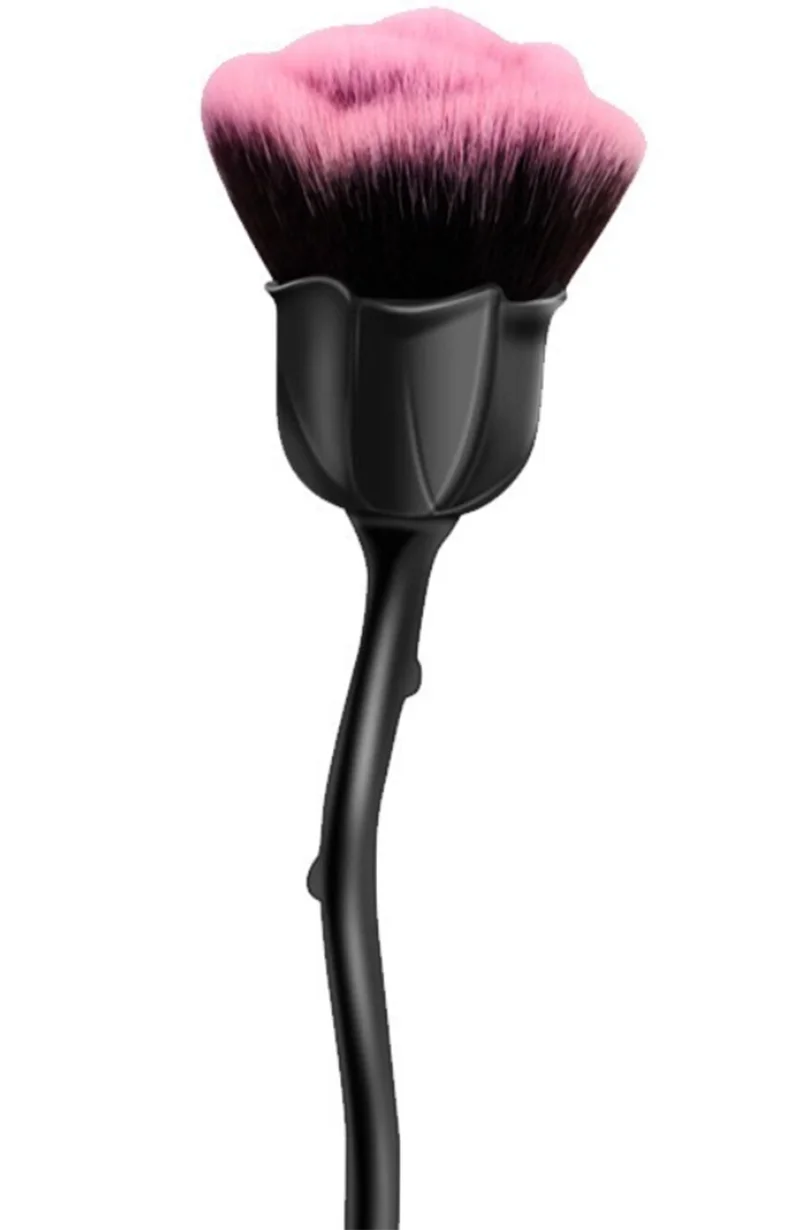 Розовая кисть для дизайна ногтей