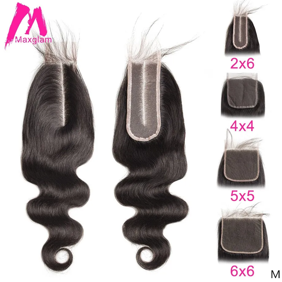 

Brazilian Human Hair Lace Frontal Body Wave 5x5 6x6 2x6 4x4 7x7 Closure Pre Plucked Short Long Natural Remy for Black Women 130%