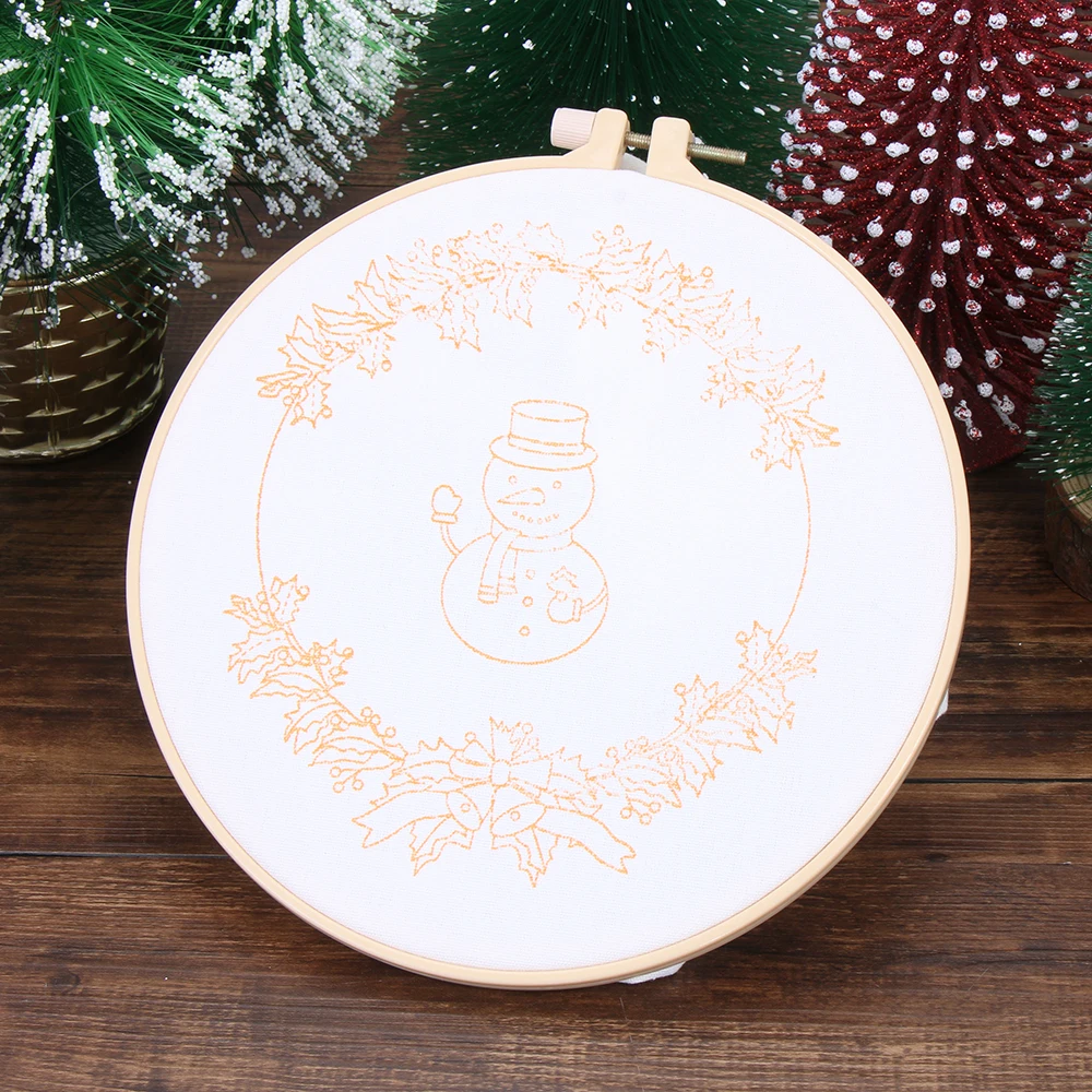 Набор для вышивки крестиком на Рождество набор сделай сам рождественской навес